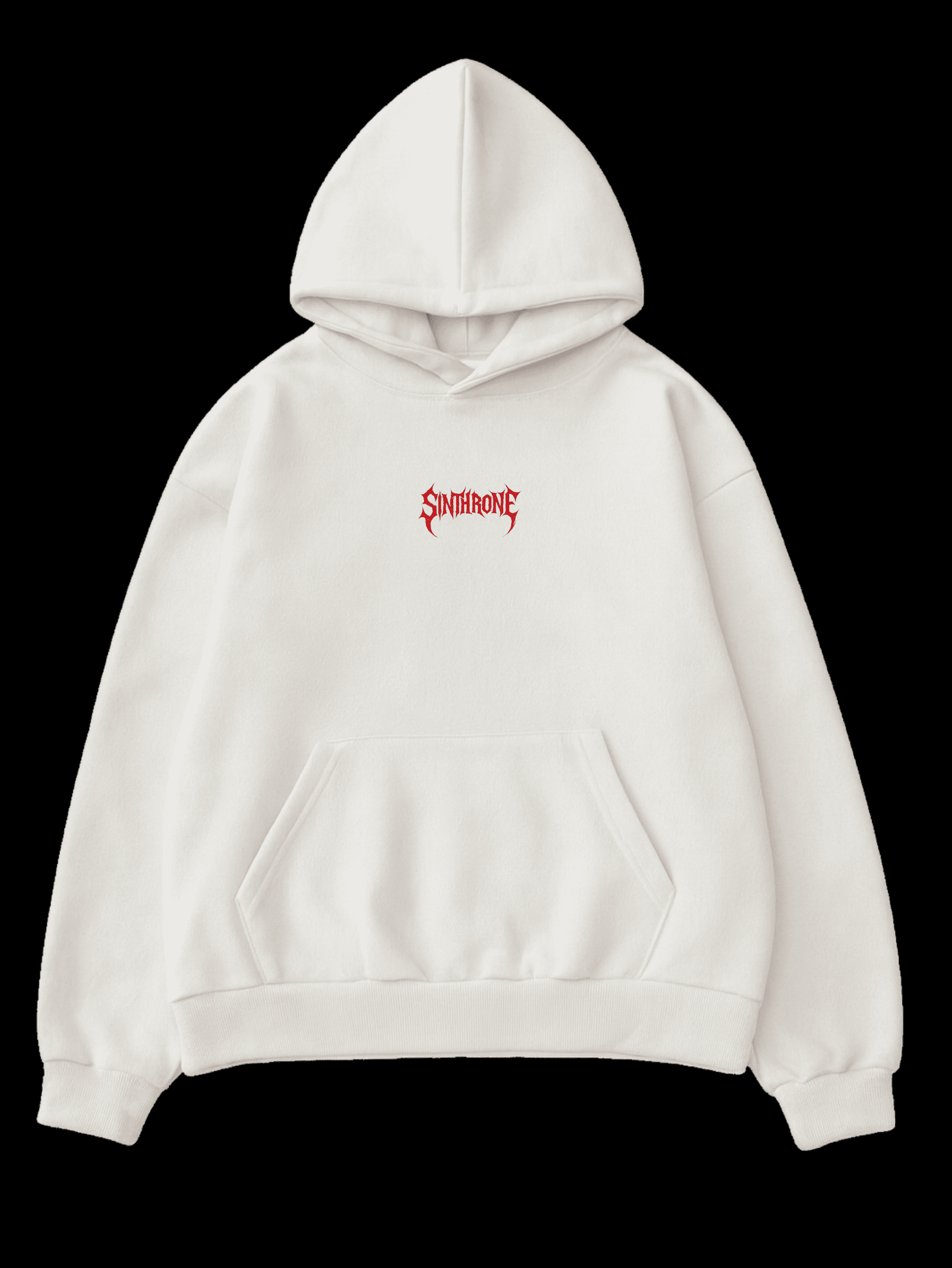 Premium White Streetwear Oversized Unisex Hoodie