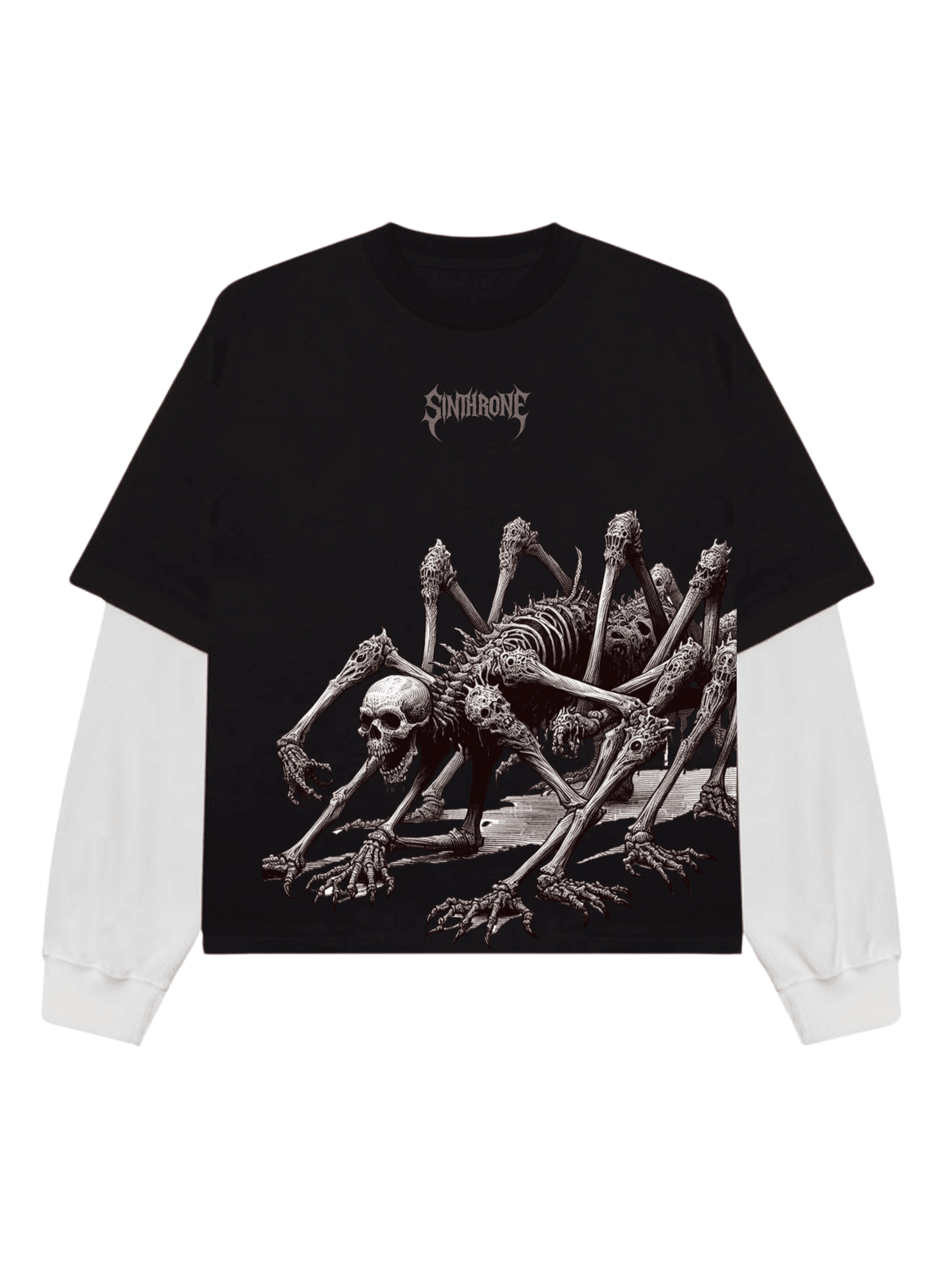 CHIMERA Streetwear Unisex Oversized Doctor Sleeve T-Shirt